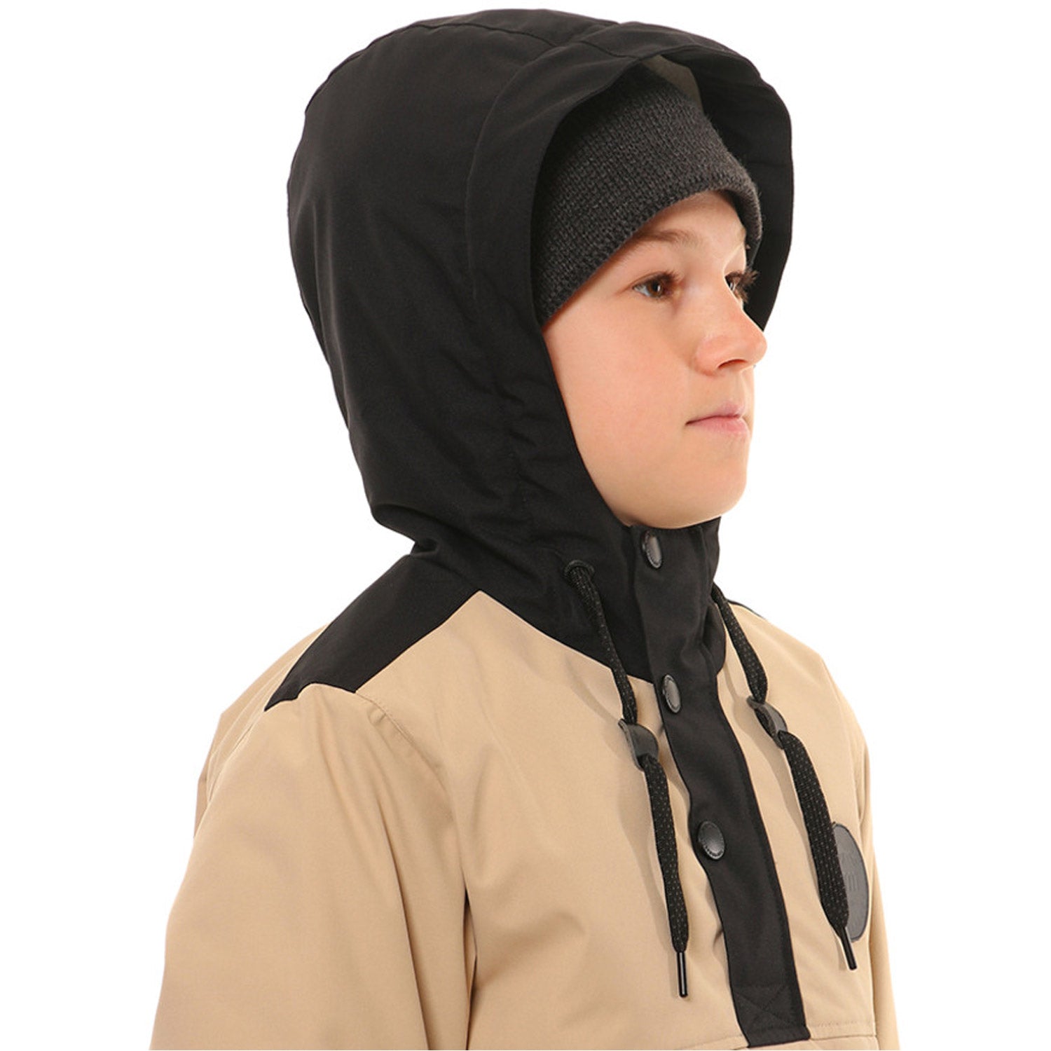XTM Riley Youth Anorak Snow Jacket Oatmeal