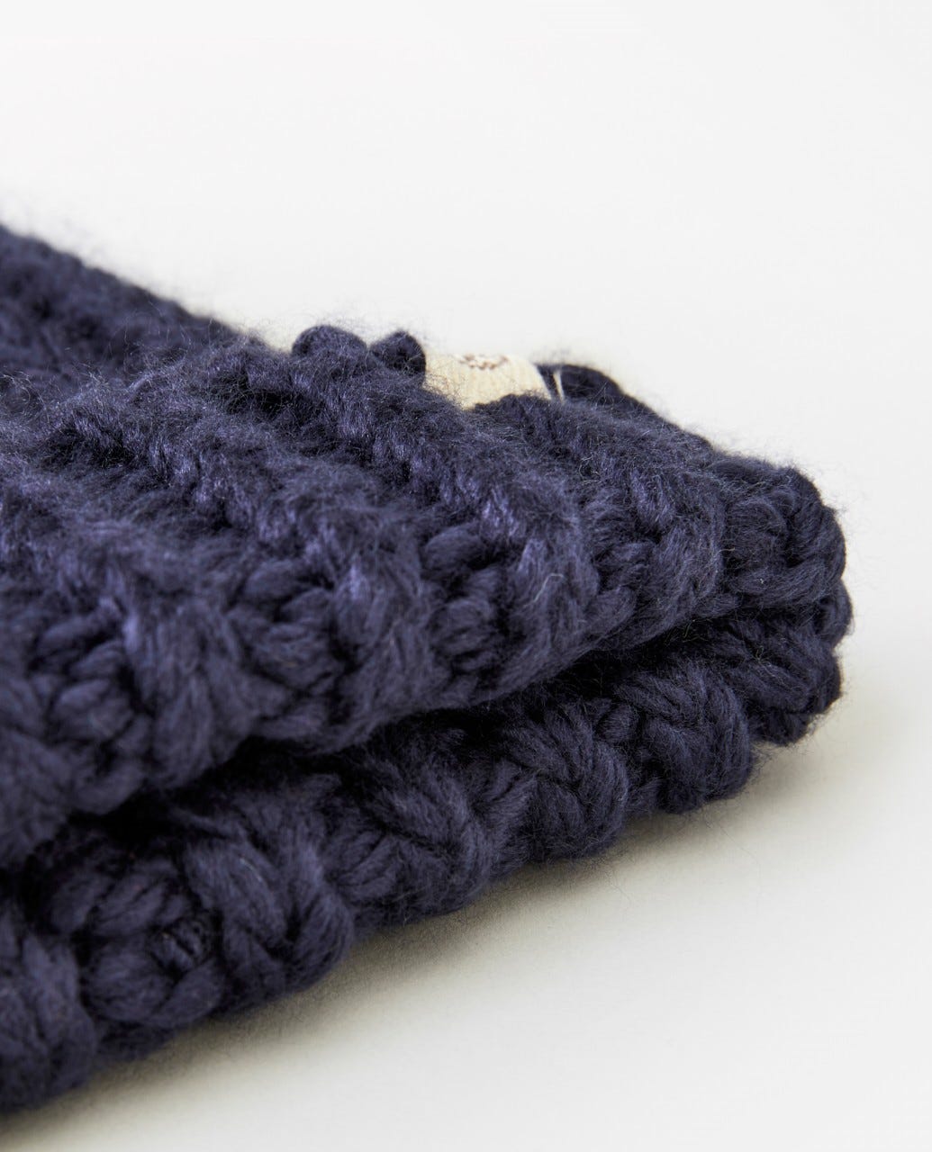 Rip Curl Chunky Fur Beanie - Girls (8 - 16 years) Navy