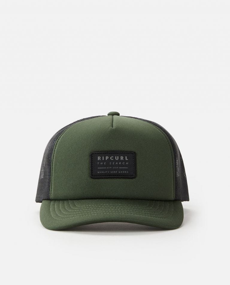 Rip Curl Crusher Trucker Cap Dark olive