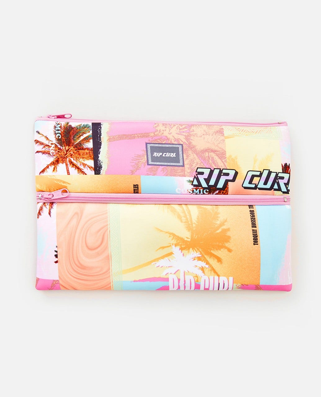 Rip Curl Extra Large Pencil Case Pink