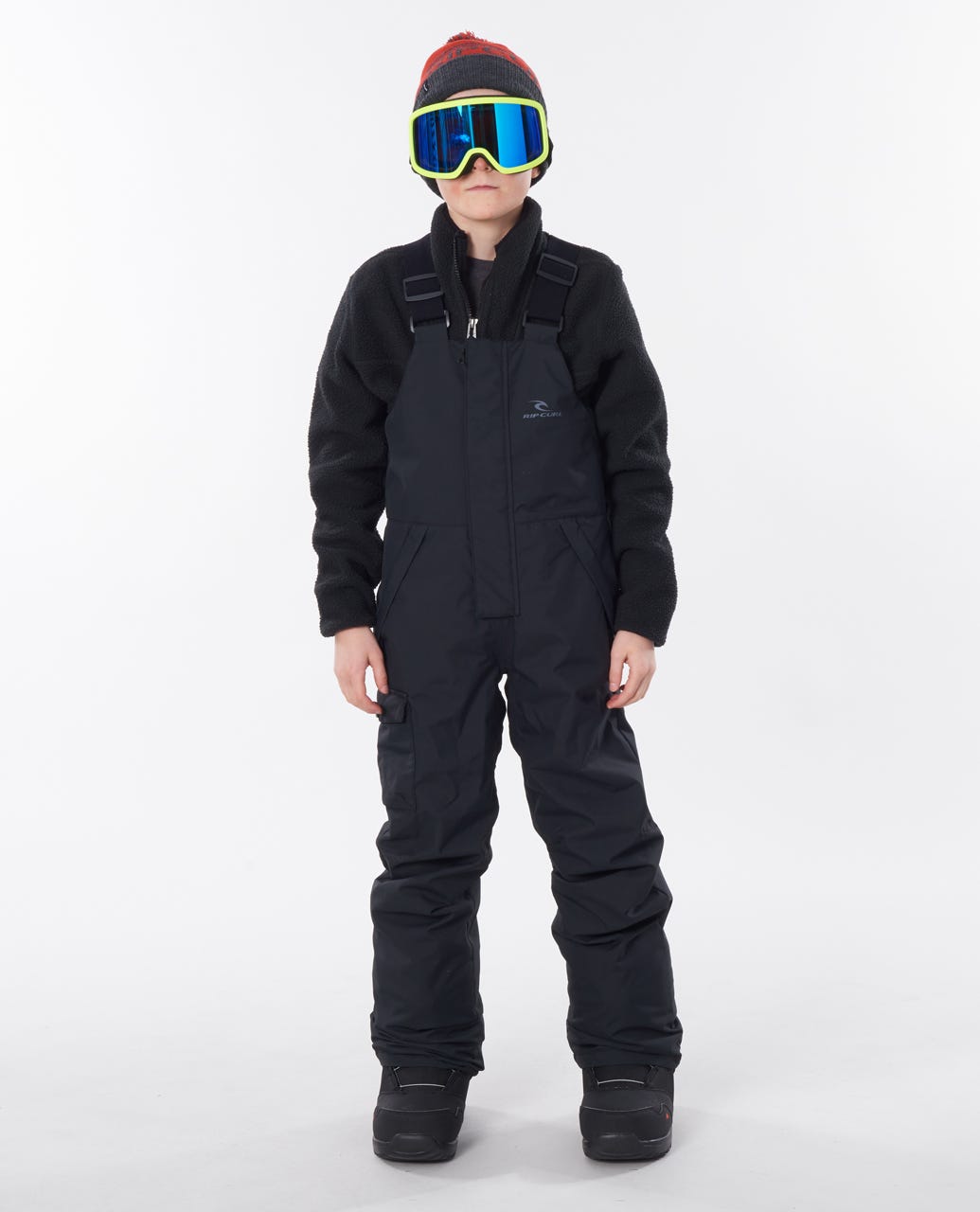 Rip Curl Junior Bib Pants Jet Black
