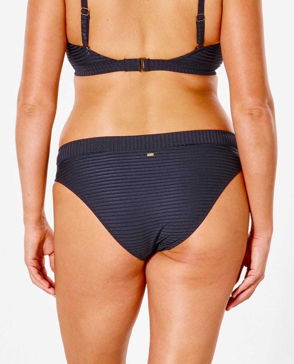 Rip Curl Premium Surf Full Bikini Bottom Black
