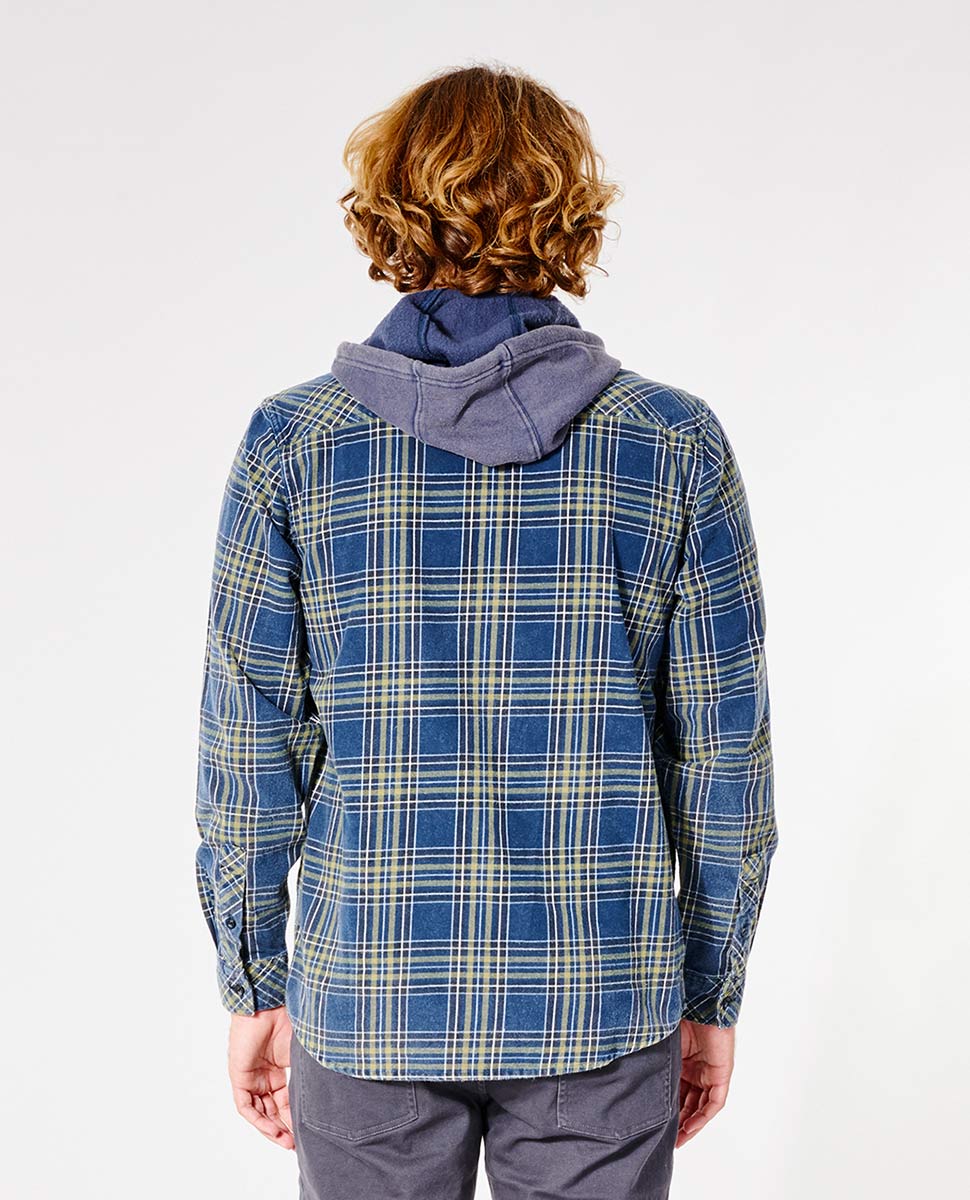 Rip Curl Ranchero Flannel Shirt NAVY