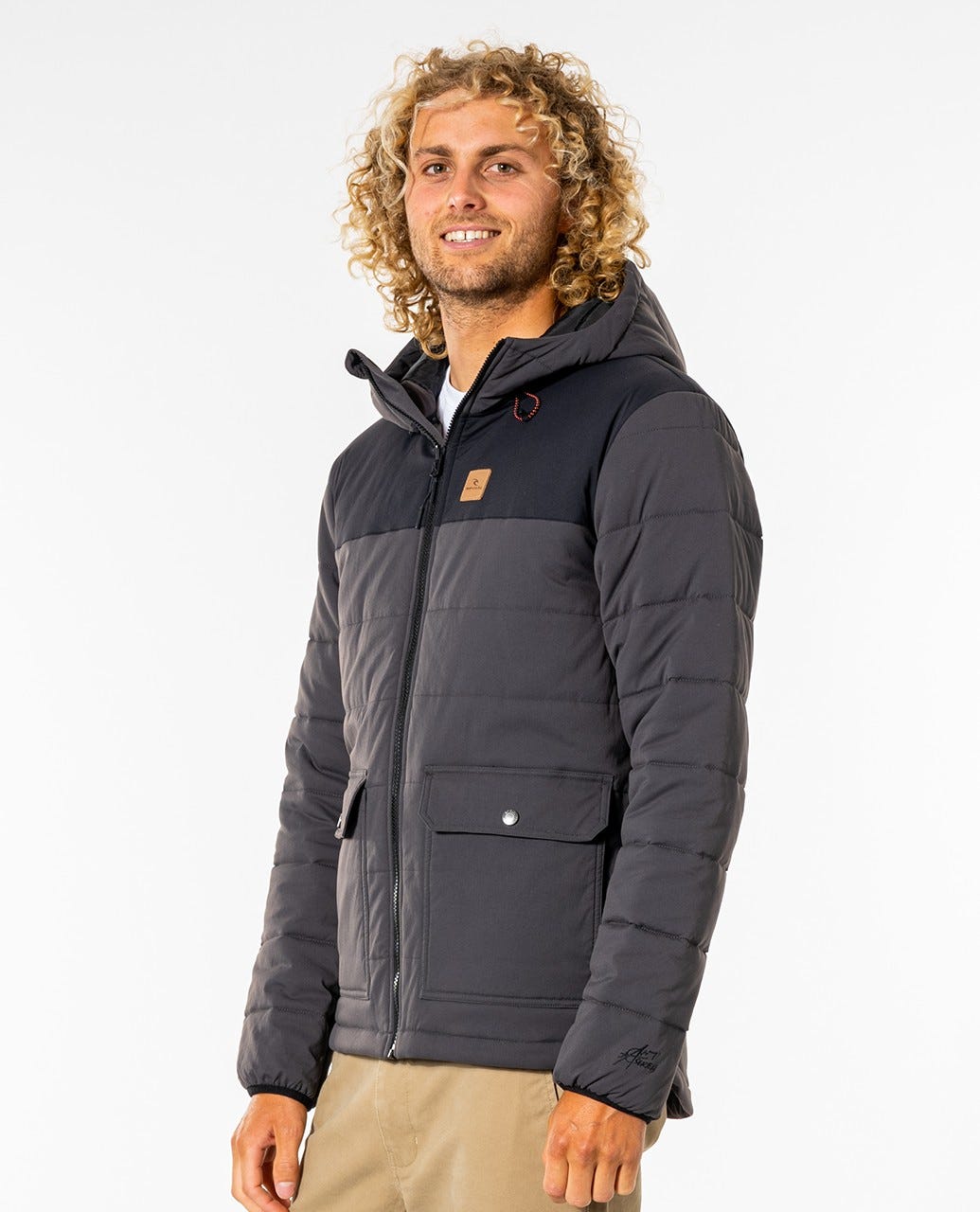 Rip Curl Ridge Anti-Series Jacket Washed black