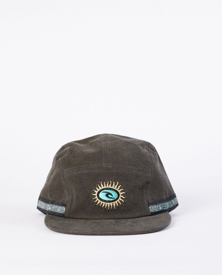 Rip Curl Rock Solid Adjustable Cap Washed black