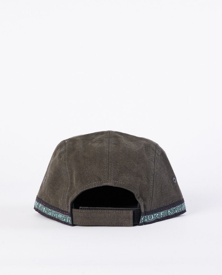 Rip Curl Rock Solid Adjustable Cap Washed black