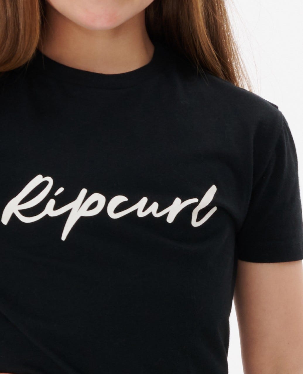 Rip Curl Script Tee - Girls (8 - 14 years) BLACK