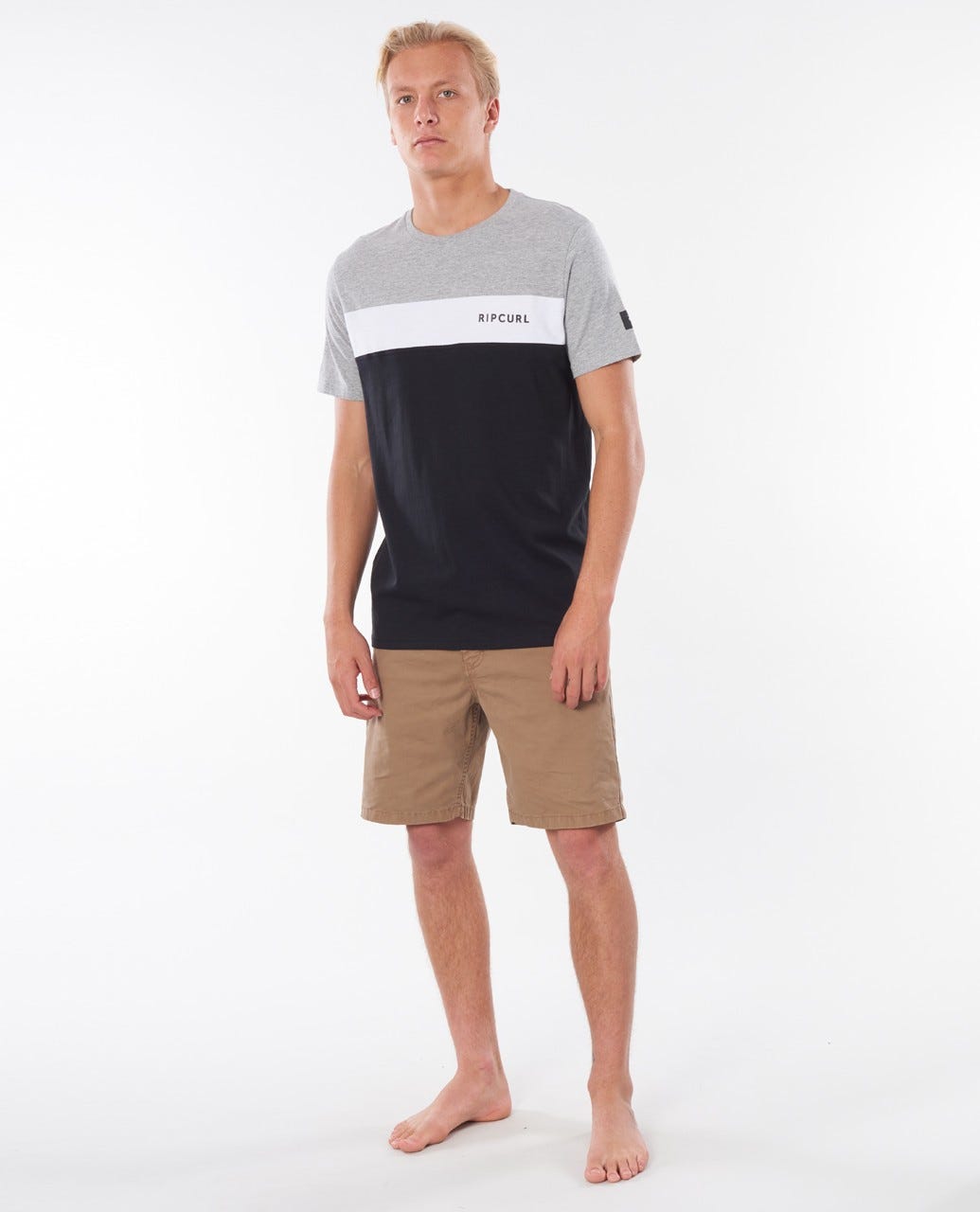 Rip Curl Undertow Panel Tee Black