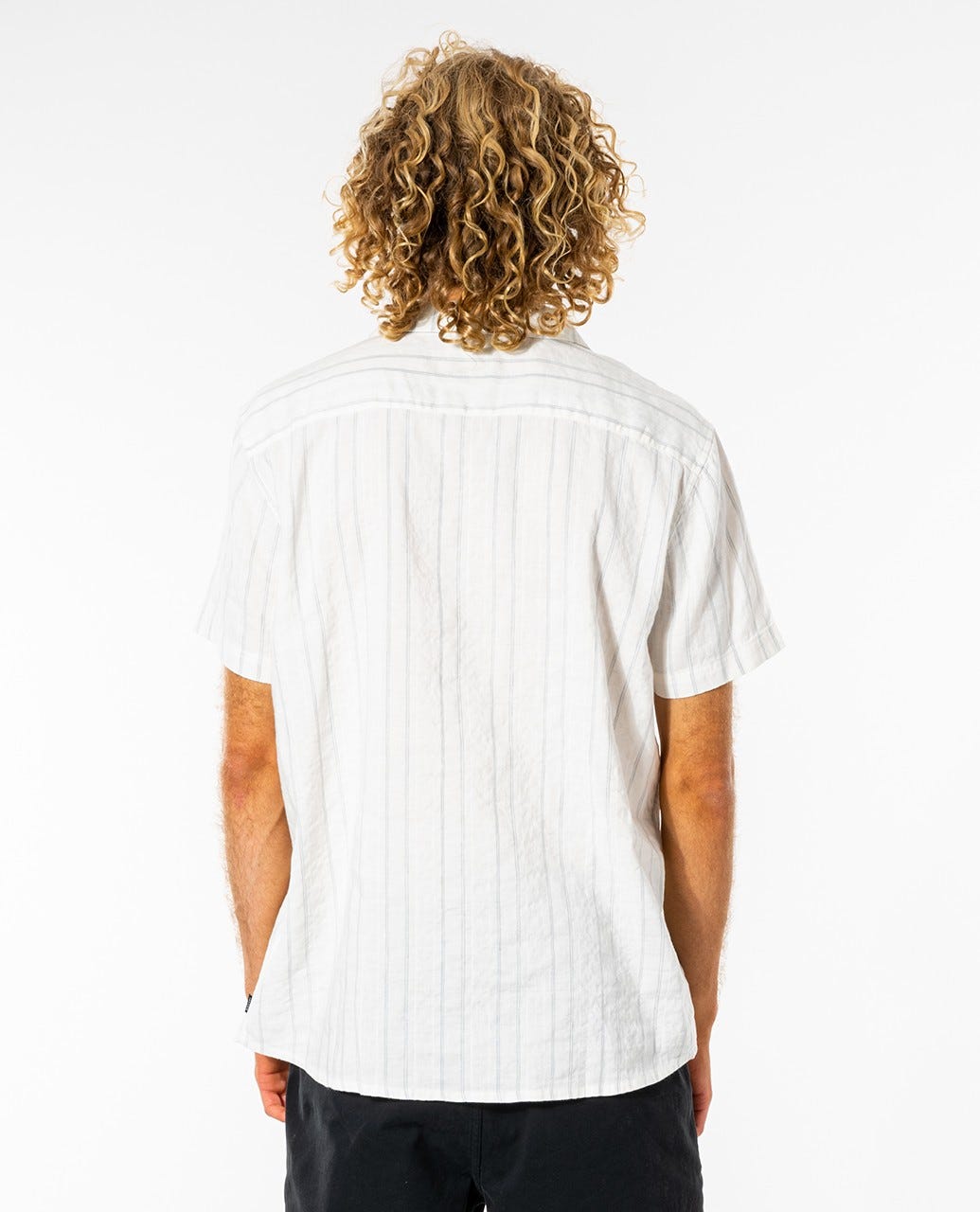 Rip Curl Vert Short Sleeve Shirt Bone
