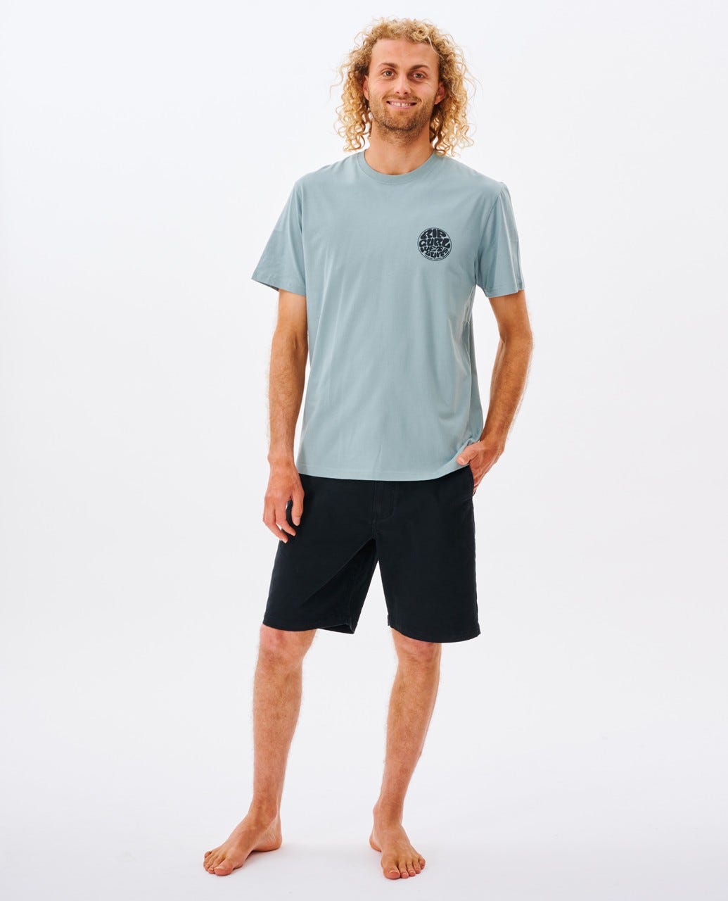 Rip Curl Wettie Essential Tee MINERAL BLUE