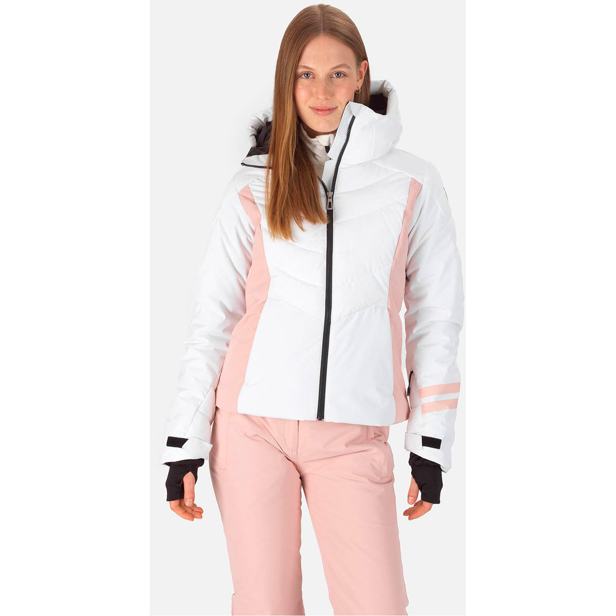 Rossignol Women's Courbe Optic Ski Jacket 2023 White