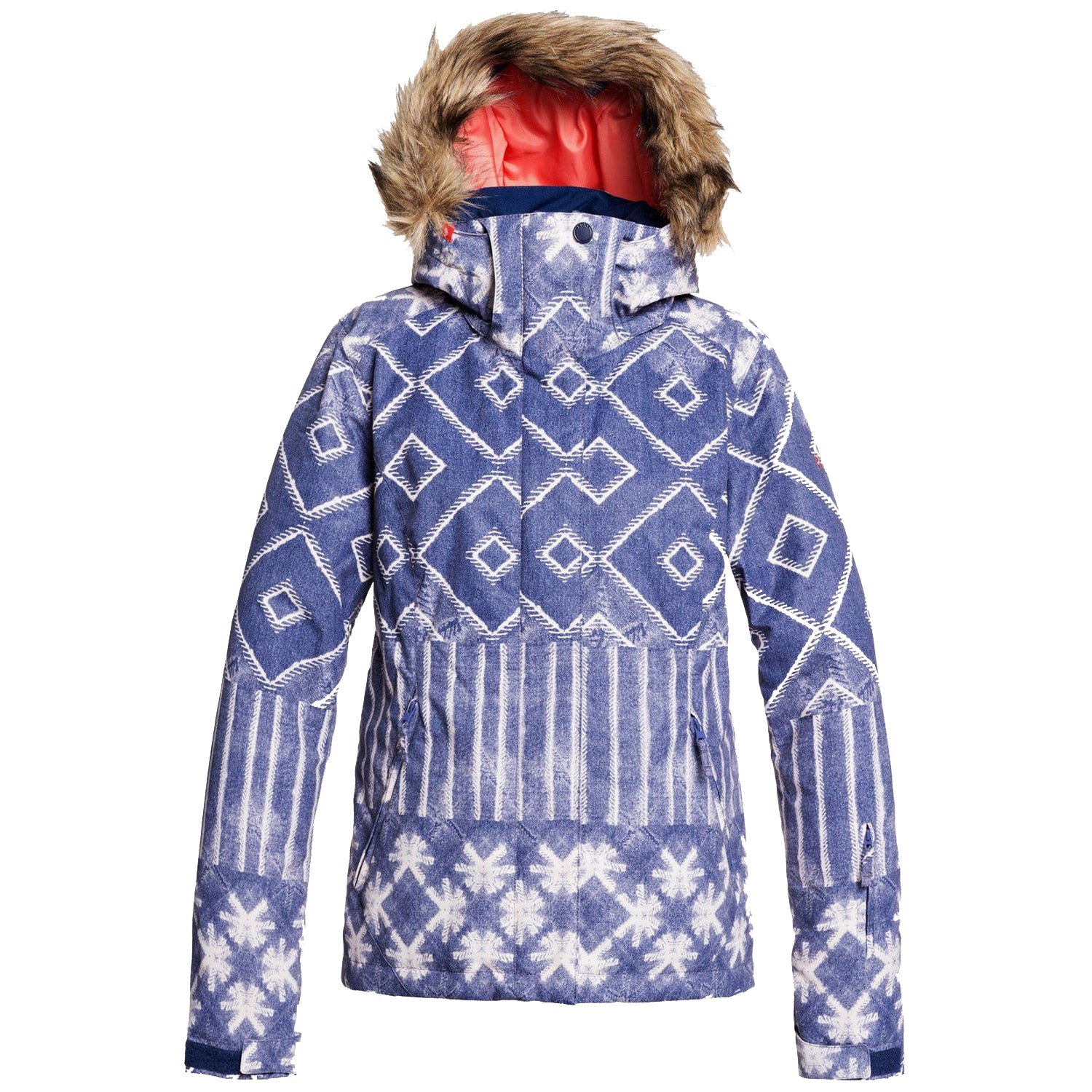 Roxy Jet Ski Snow Jacket 2020 Mid Denim Wake Up 1