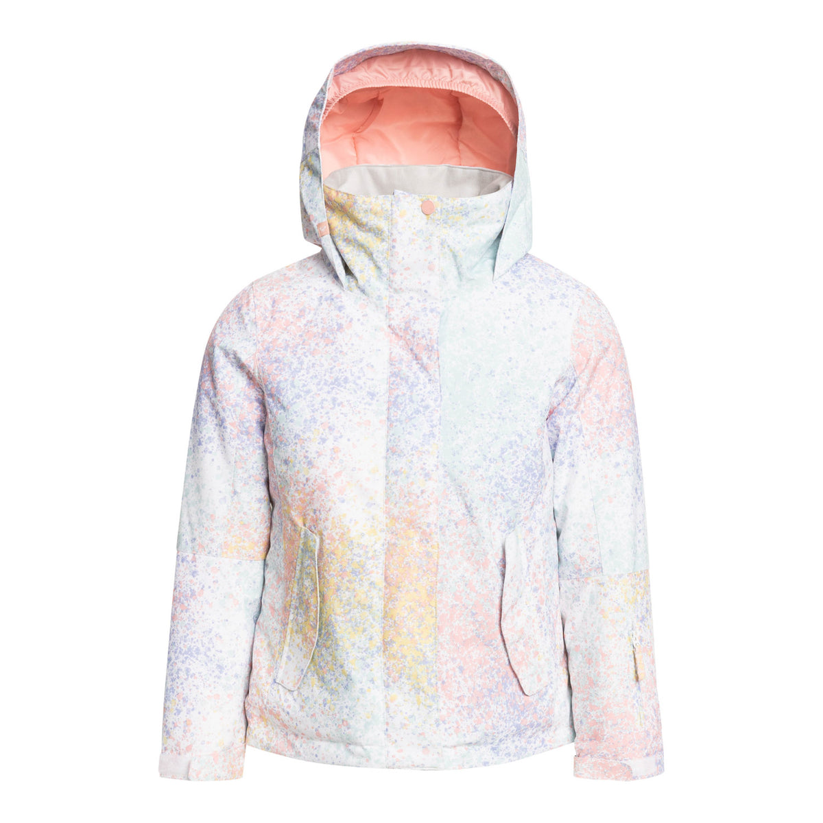 Roxy Jetty Insulated Snow Jacket Bright White Splash