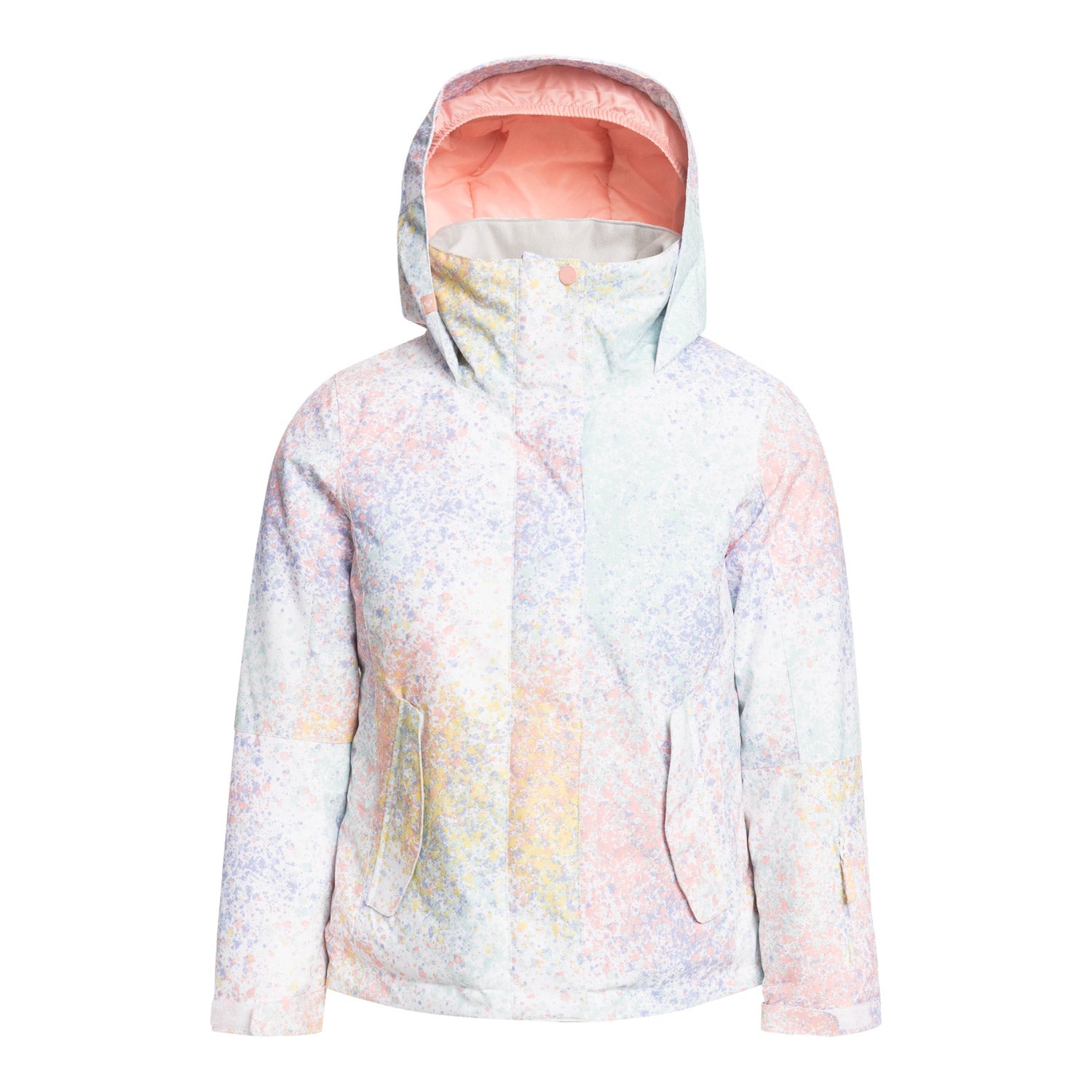 Roxy Jetty Insulated Snow Jacket Bright White Splash