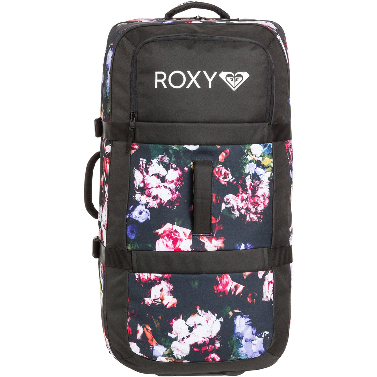 Roxy Long Haul 105L Travel Bag 2021 True Black Blooming