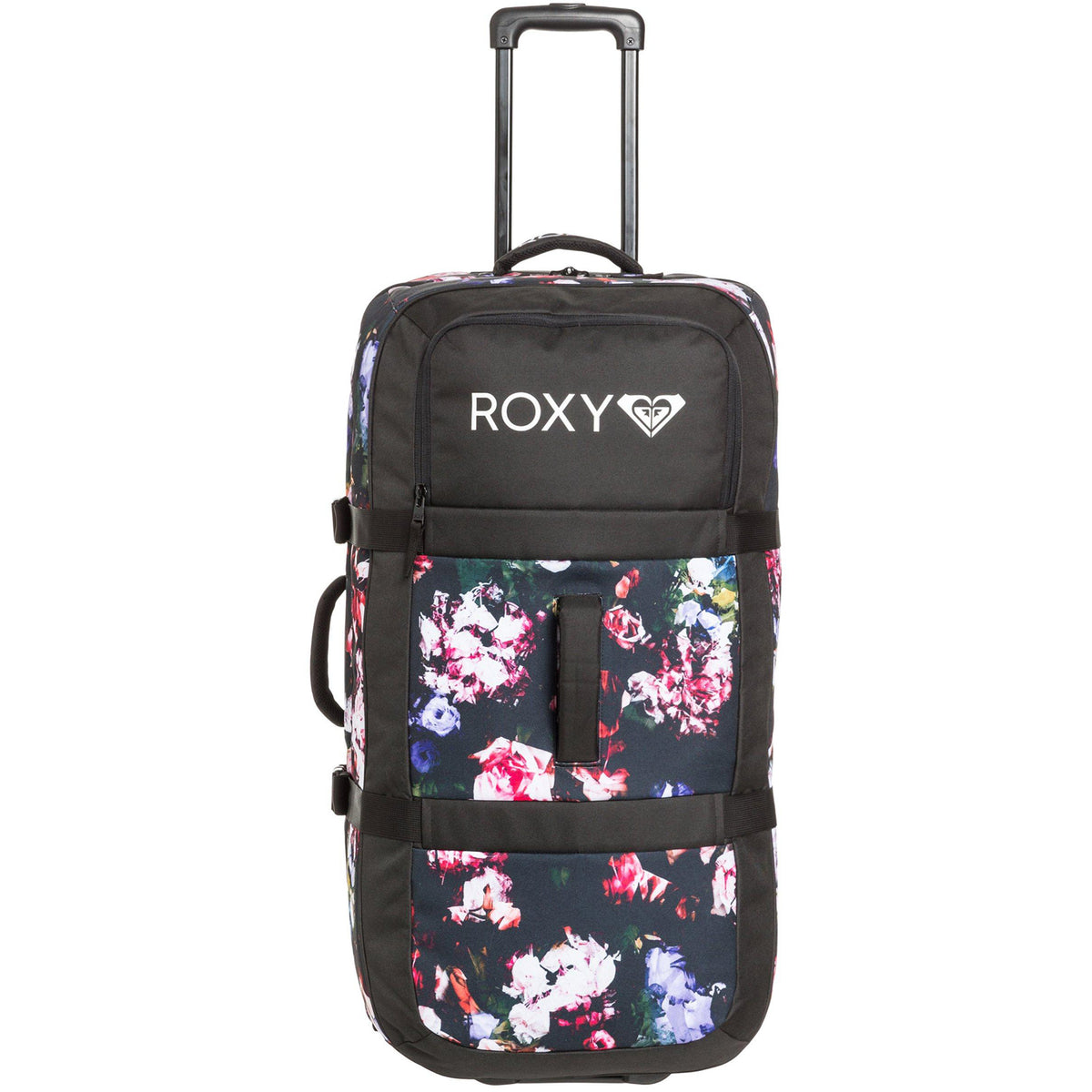 Roxy Long Haul 105L Travel Bag 2021 True Black Blooming