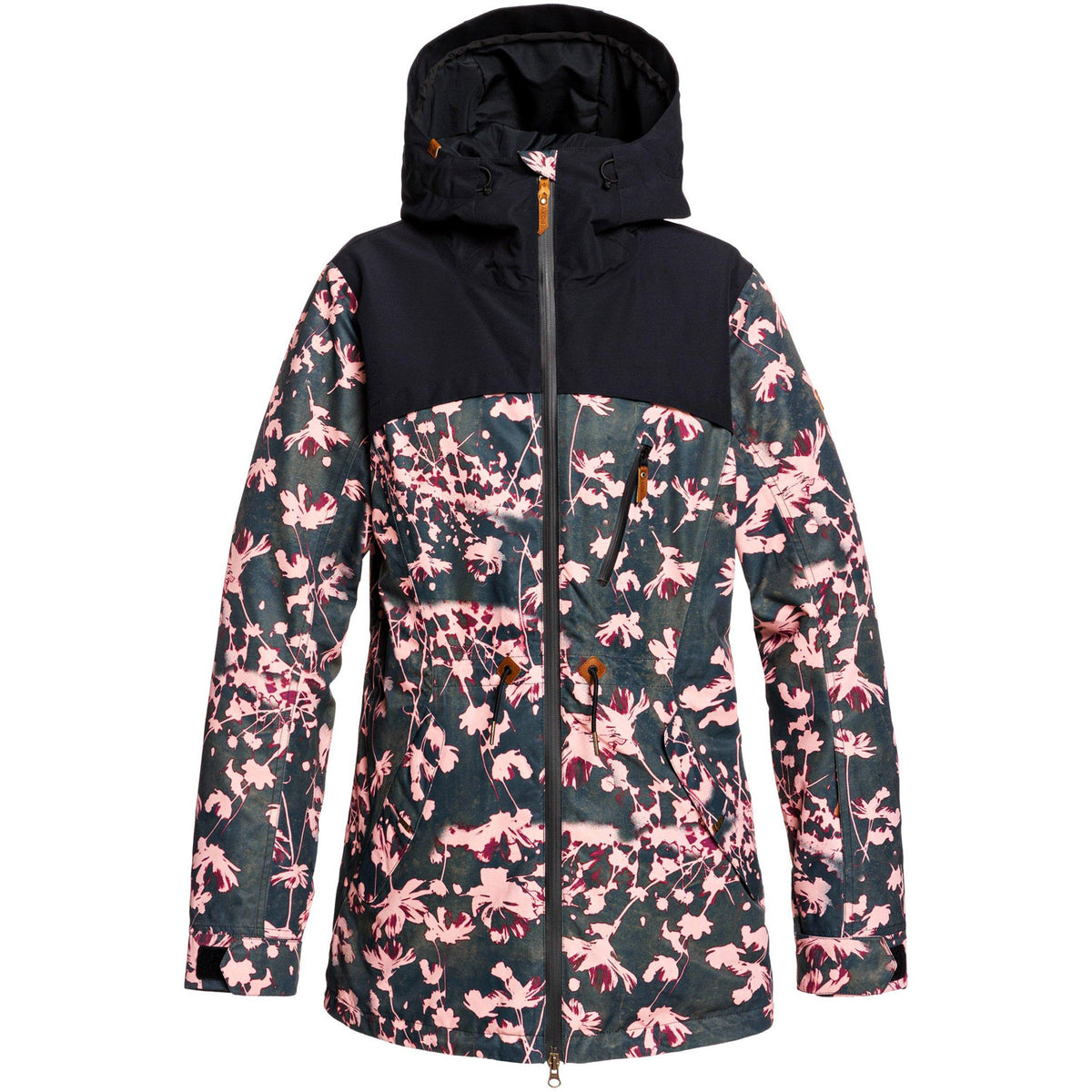 Roxy Stated Snow Jacket 2020 True Black Poppy