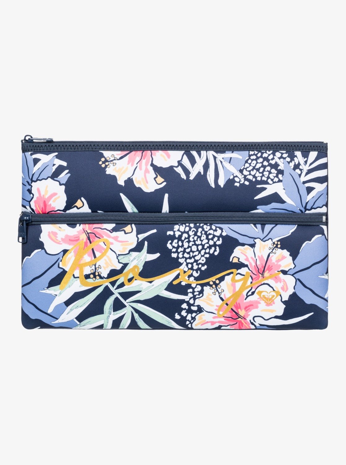 Roxy White Shoulder Pencil Case Mood Indigo Wild Floral S