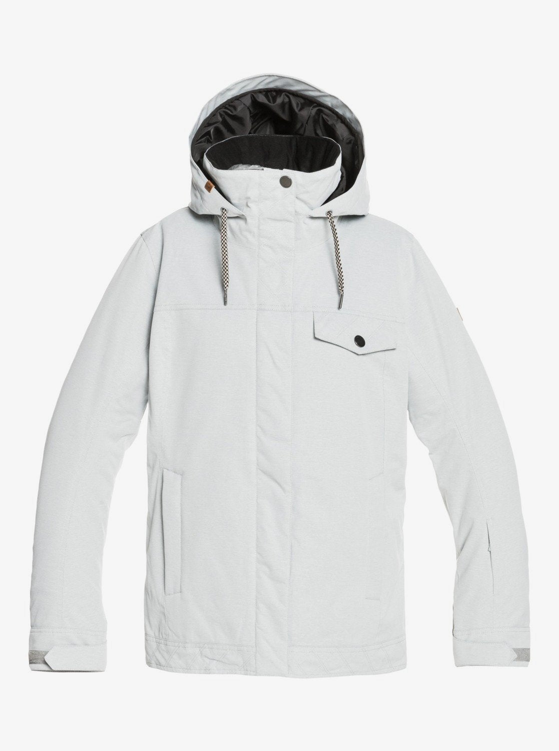 Roxy Womens Billie Snow Jacket Heather grey