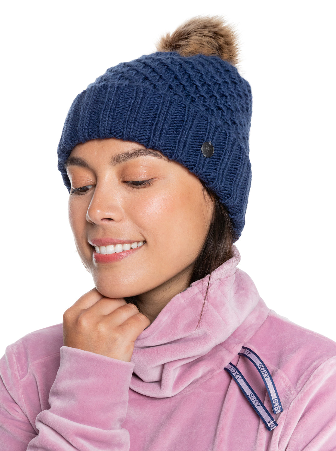 Roxy Womens Blizzard Beanie Medieval blue