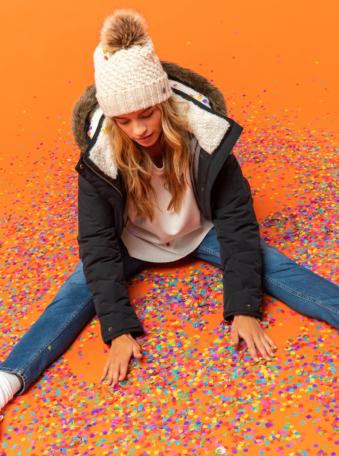 Roxy Womens Blizzard Beanie Parchment