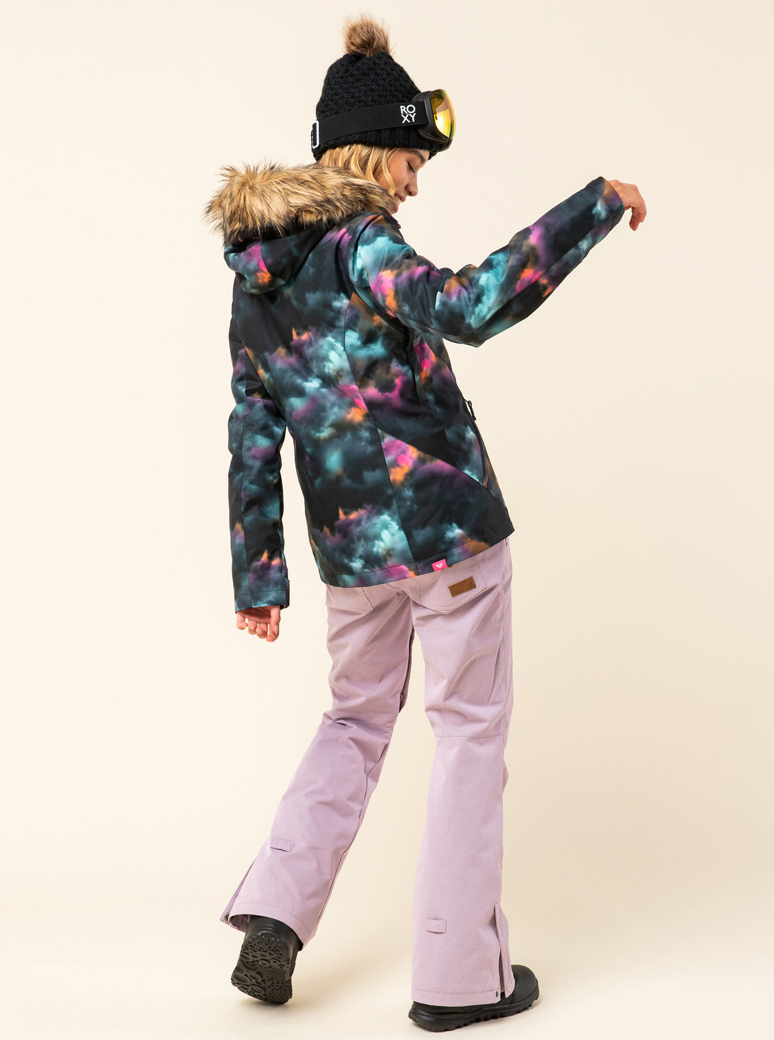 Roxy Womens Blizzard Beanie True black