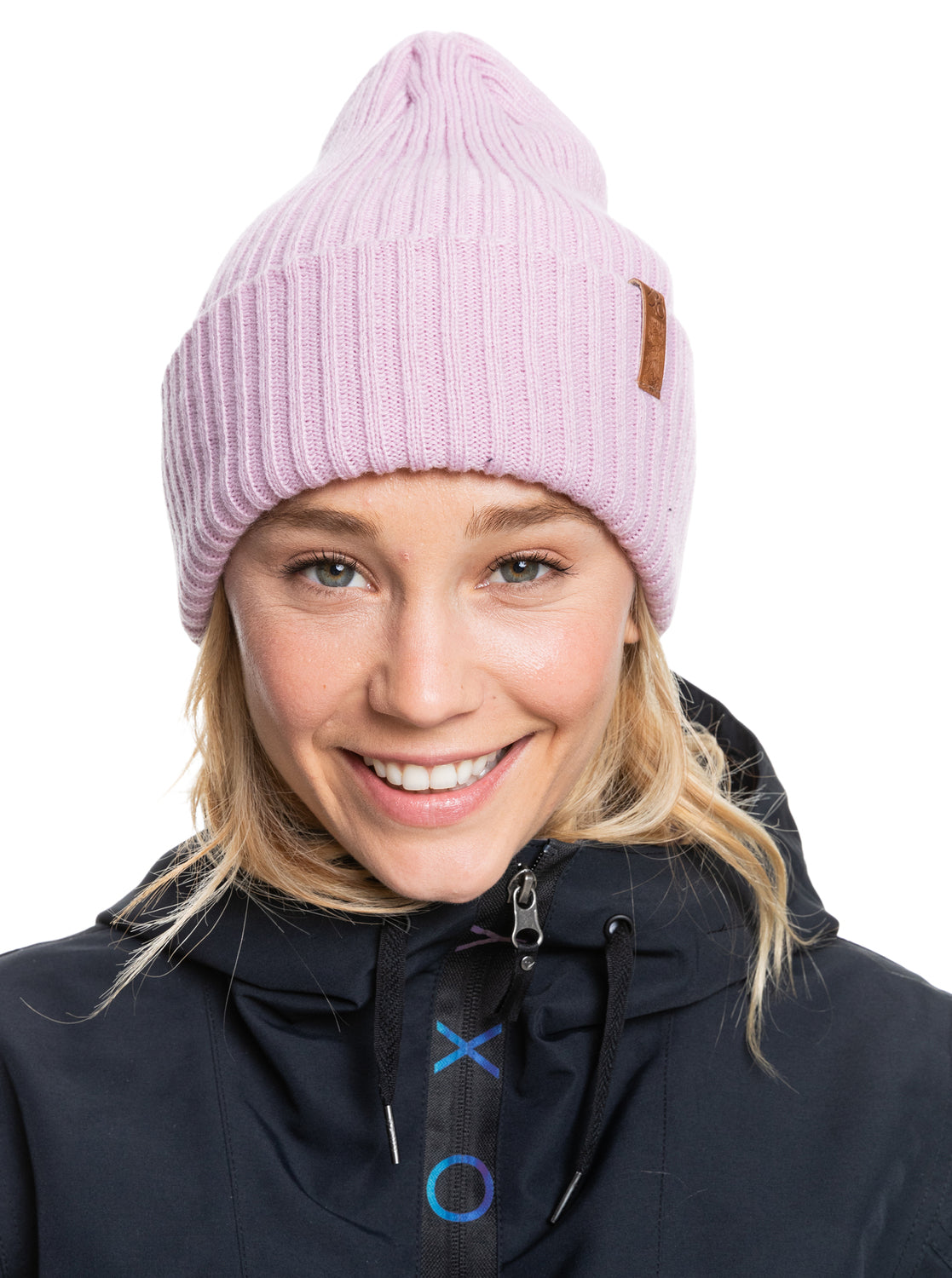 Roxy Womens Dynabeat Beanie Dawn pink