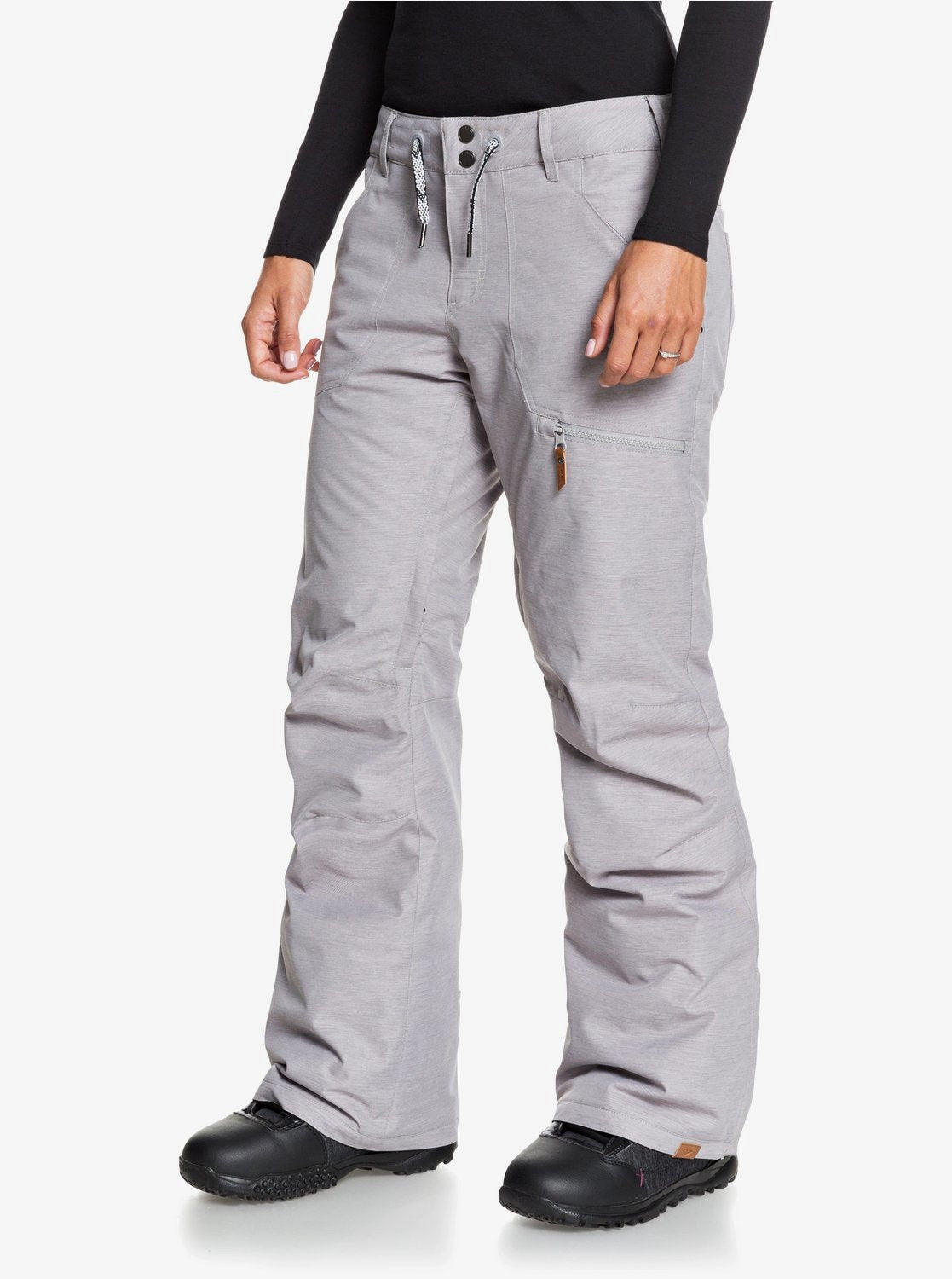 Roxy Womens Nadia Snow Pants Heather grey