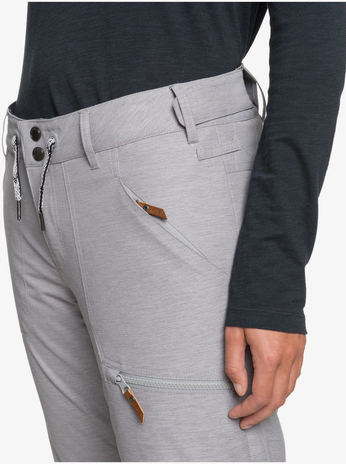 Roxy Womens Nadia Snow Pants Heather grey