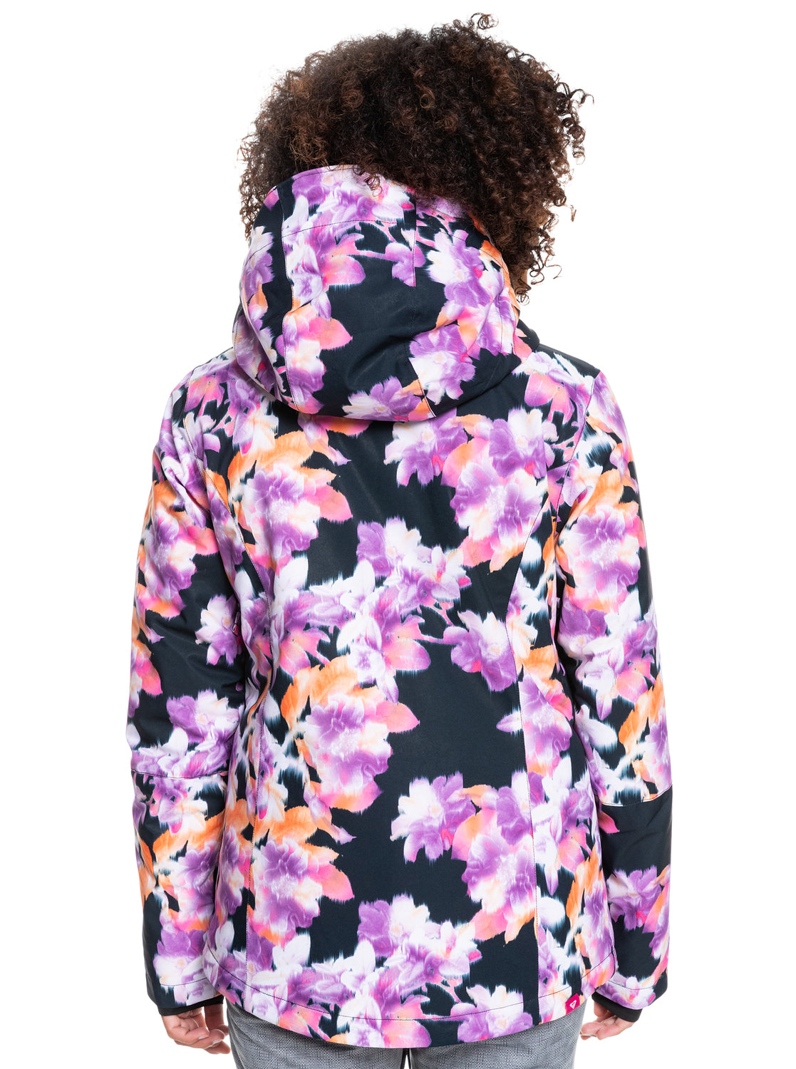 Roxy Womens Roxy Jetty Snow Jacket True black jorja