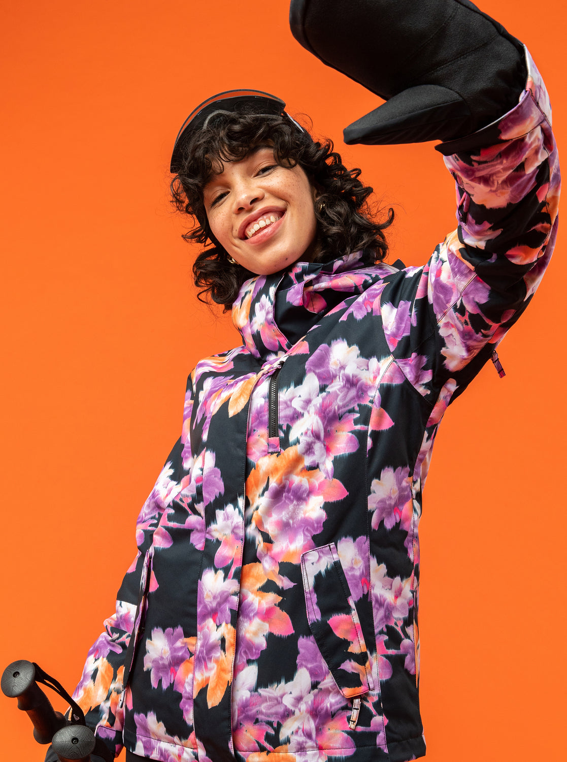 Roxy Womens Roxy Jetty Snow Jacket True black jorja