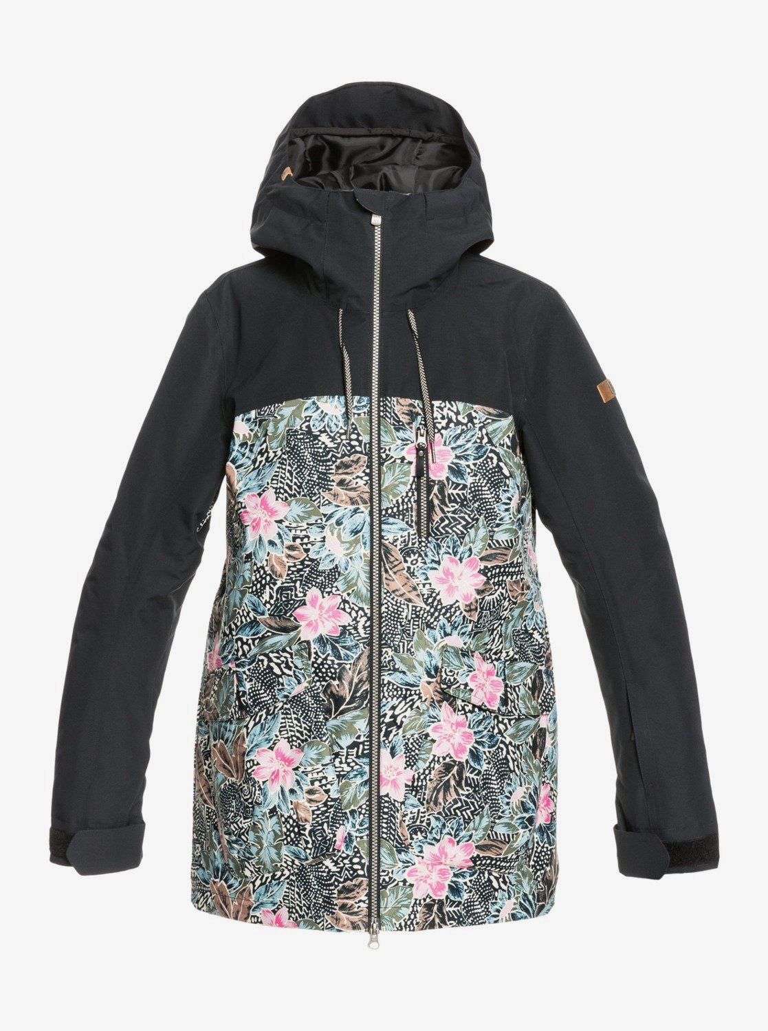 Roxy Womens Stated Snow Jacket True black ubuda