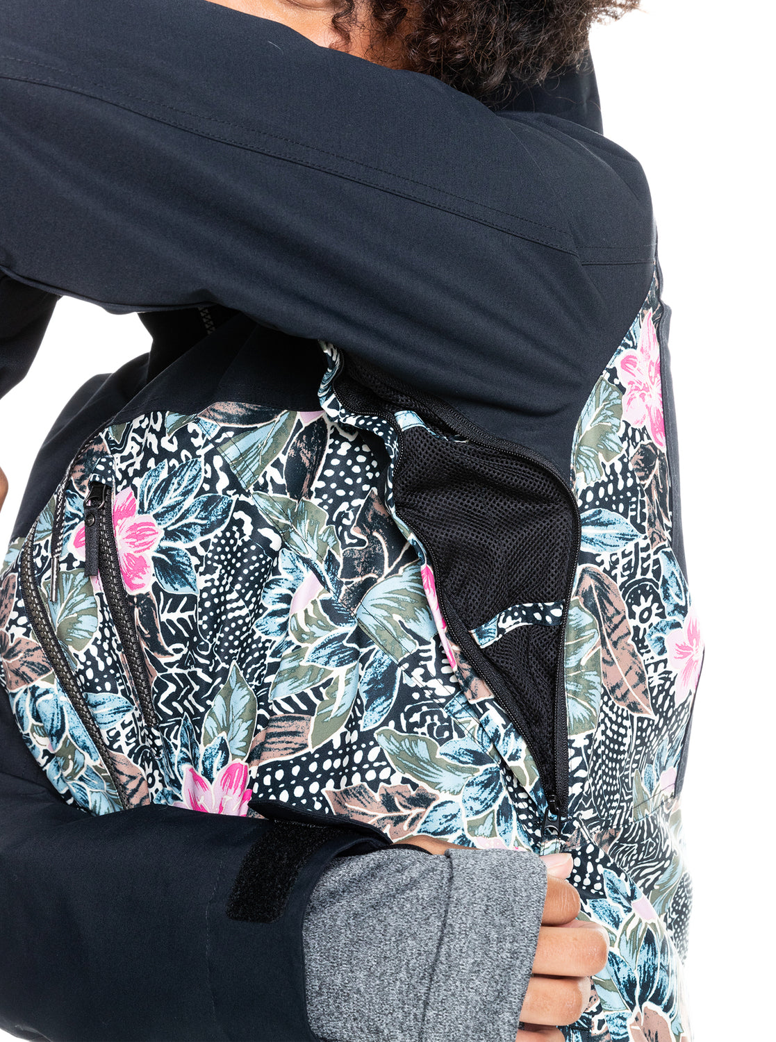 Roxy Womens Stated Snow Jacket True black ubuda