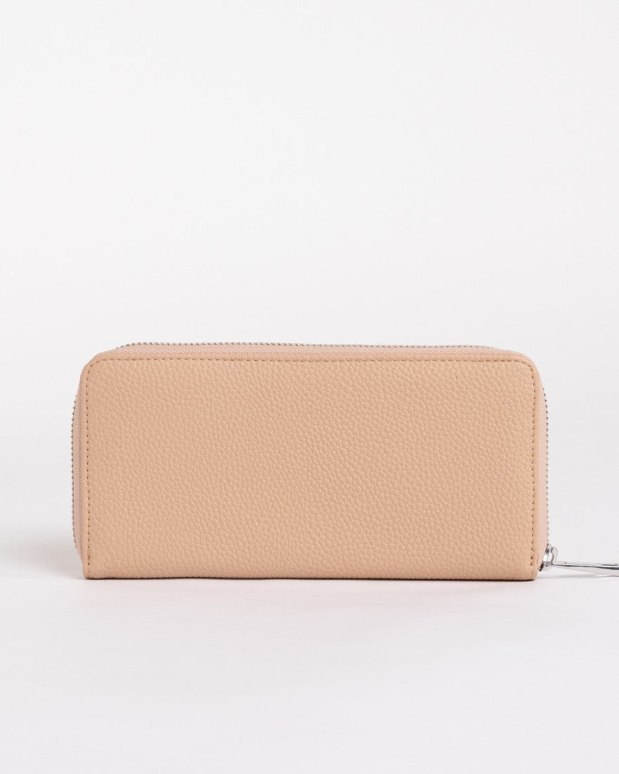 Rusty Essence Zip Around Wallet NUDE