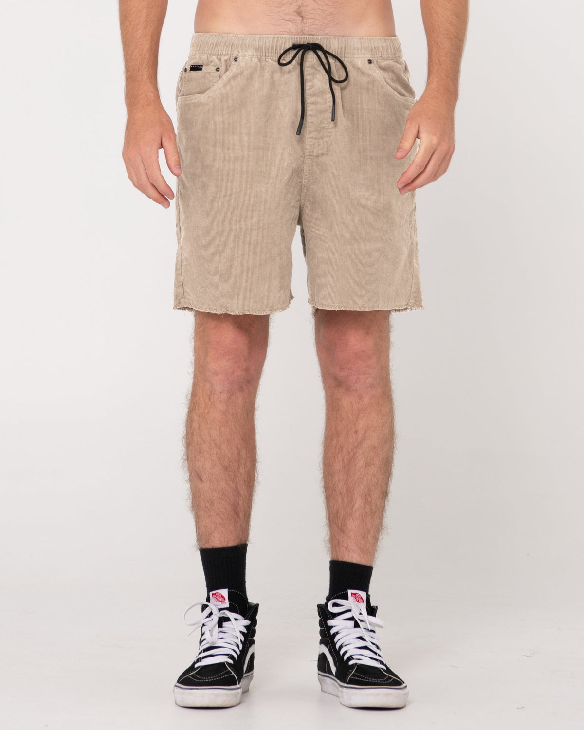 Rusty Rifts Cut Off Elastic Short Pumice Stone