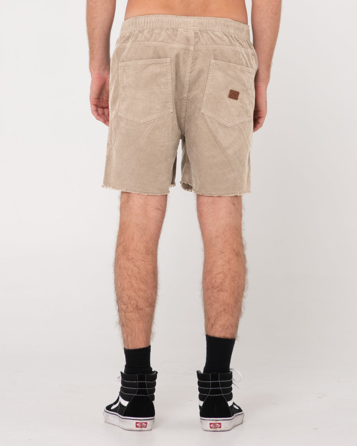 Rusty Rifts Cut Off Elastic Short Pumice Stone