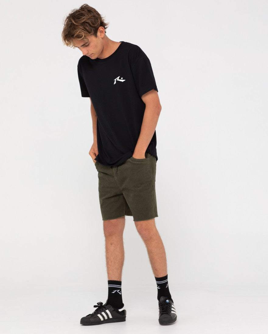 Rusty Rifts Cut Off Elastic Short SHADOW ARMY