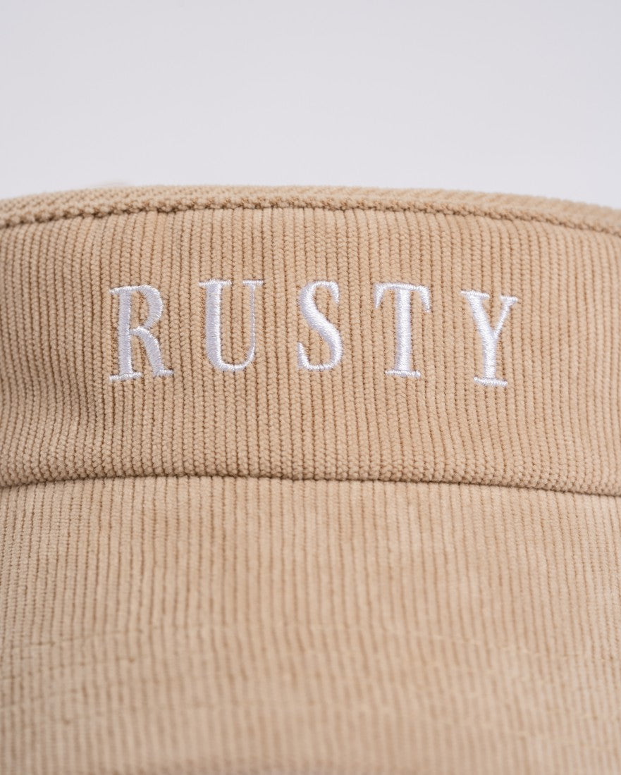 Rusty Sundaze Visor OATMILK
