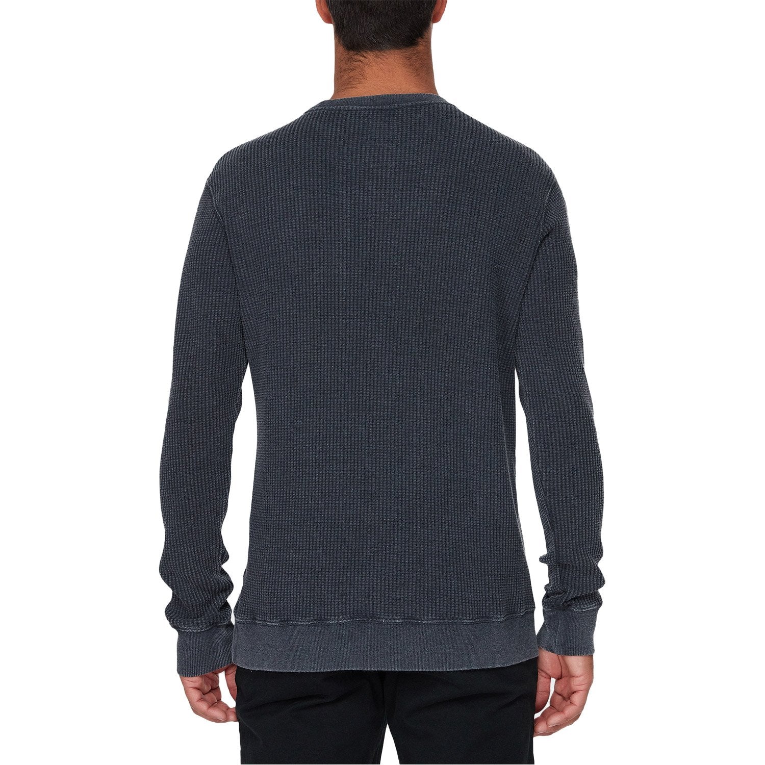 Rvca Carded Waffle Crew RVCA Black