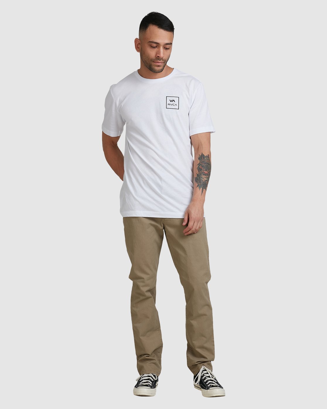 RVCA DAGGERS TWILL PANTS Wood