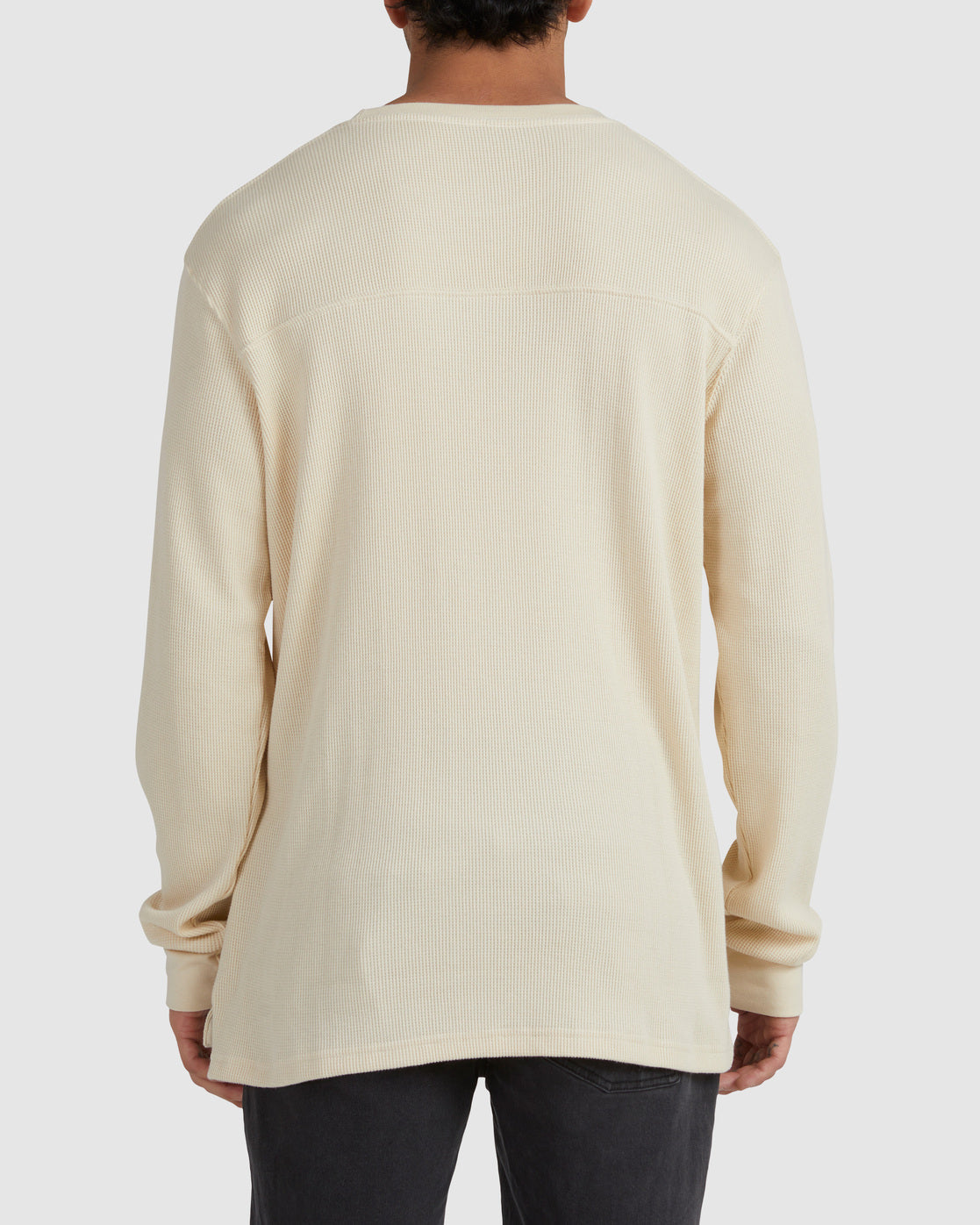 RVCA DECKER WAFFLE LS BLEACHED