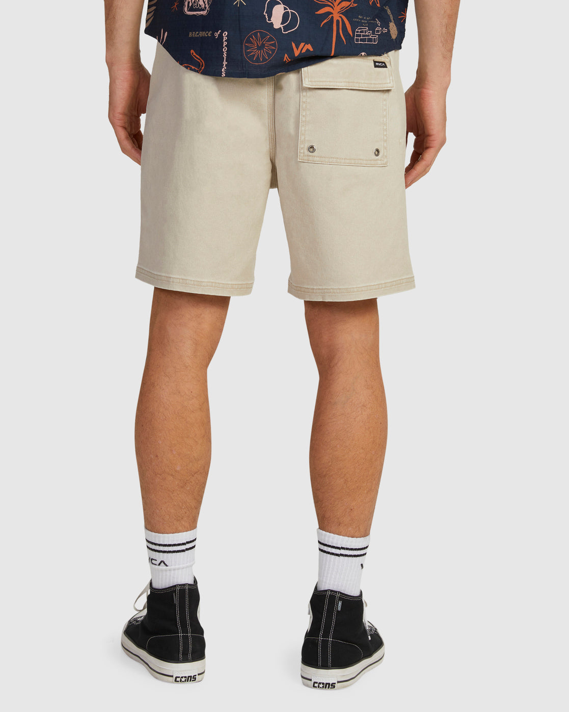 RVCA Escape Elastic Walkshorts 17" Taupe