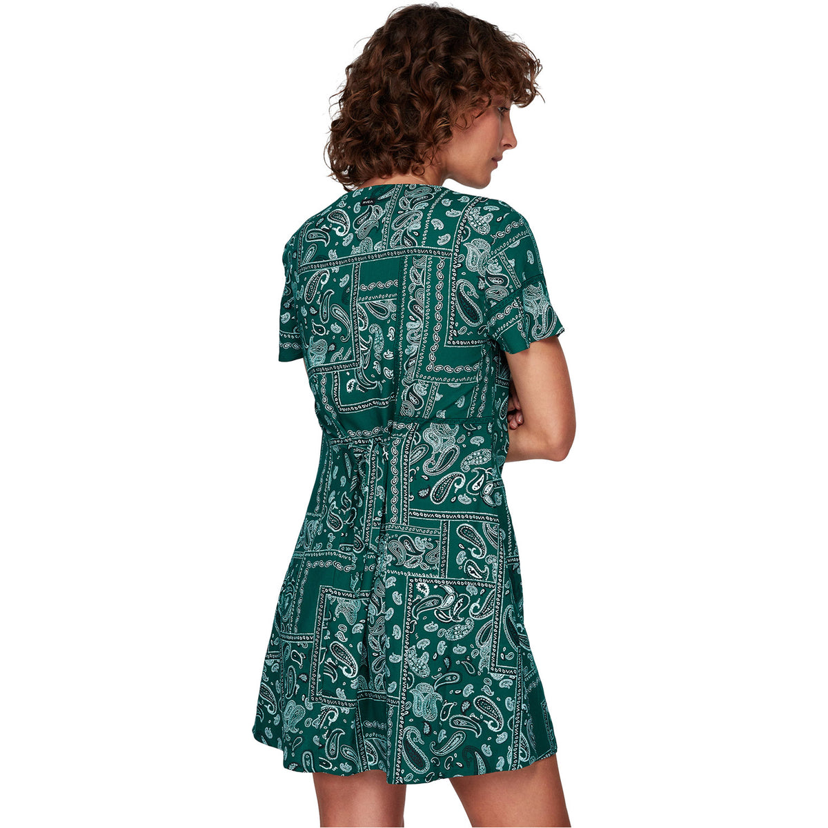 RVCA Farren Dress Evergreen