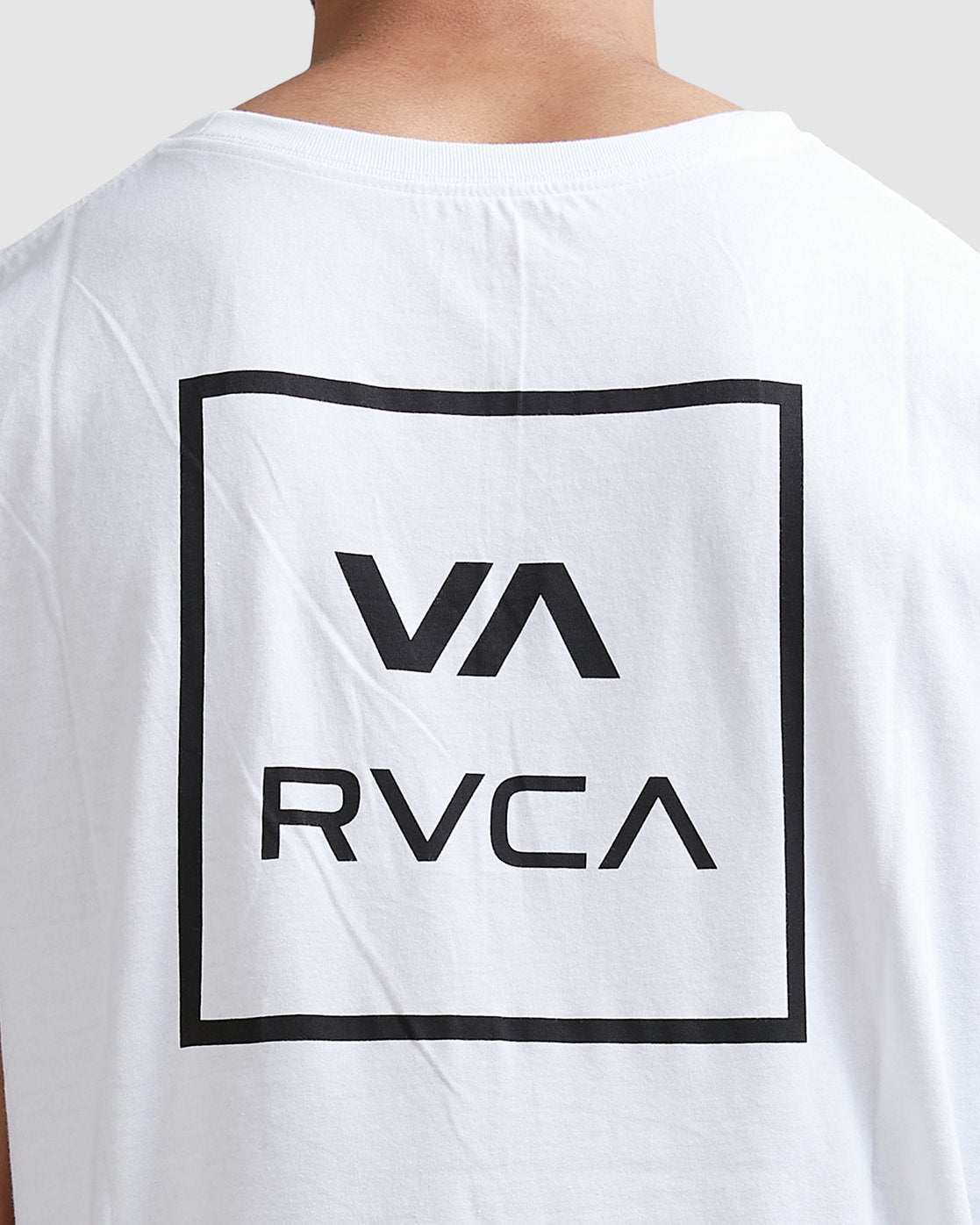 RVCA Va All The Way Muscle Top White