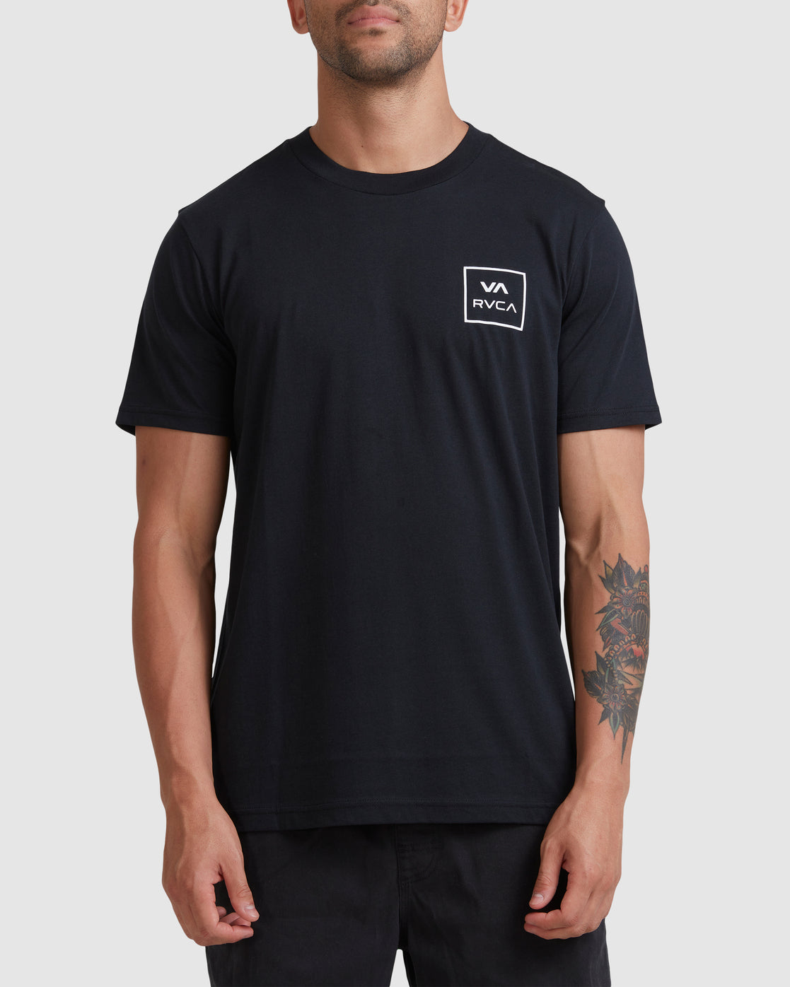 RVCA VA All The Way Organic Tee BLACK