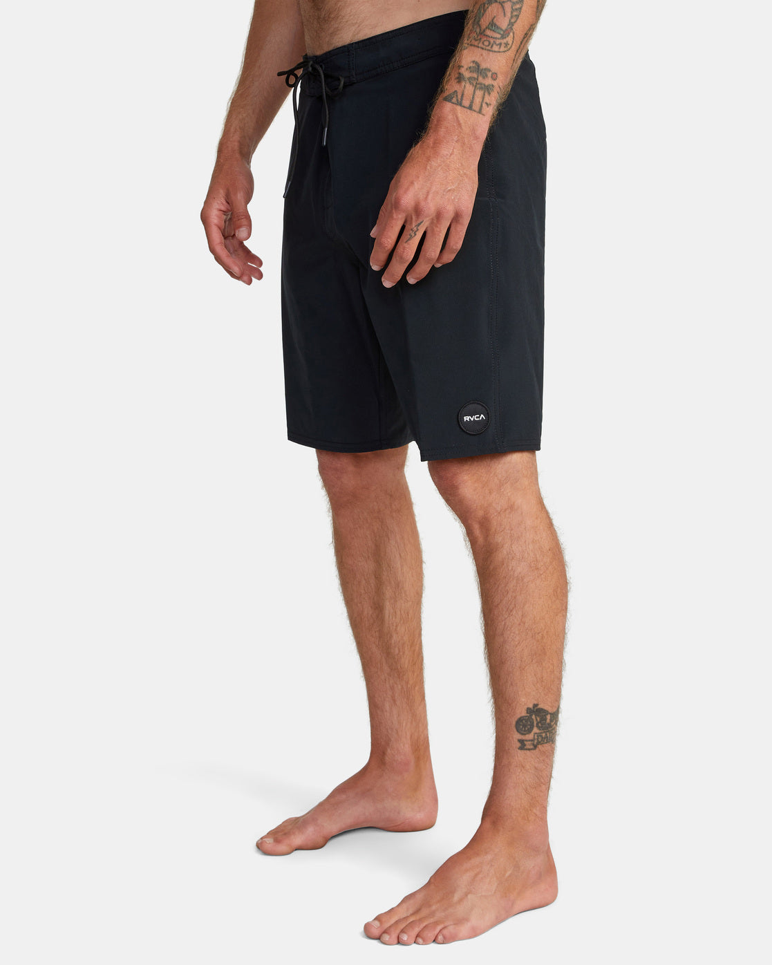 RVCA VA Solid Boardshorts 19&rdquo; BLACK