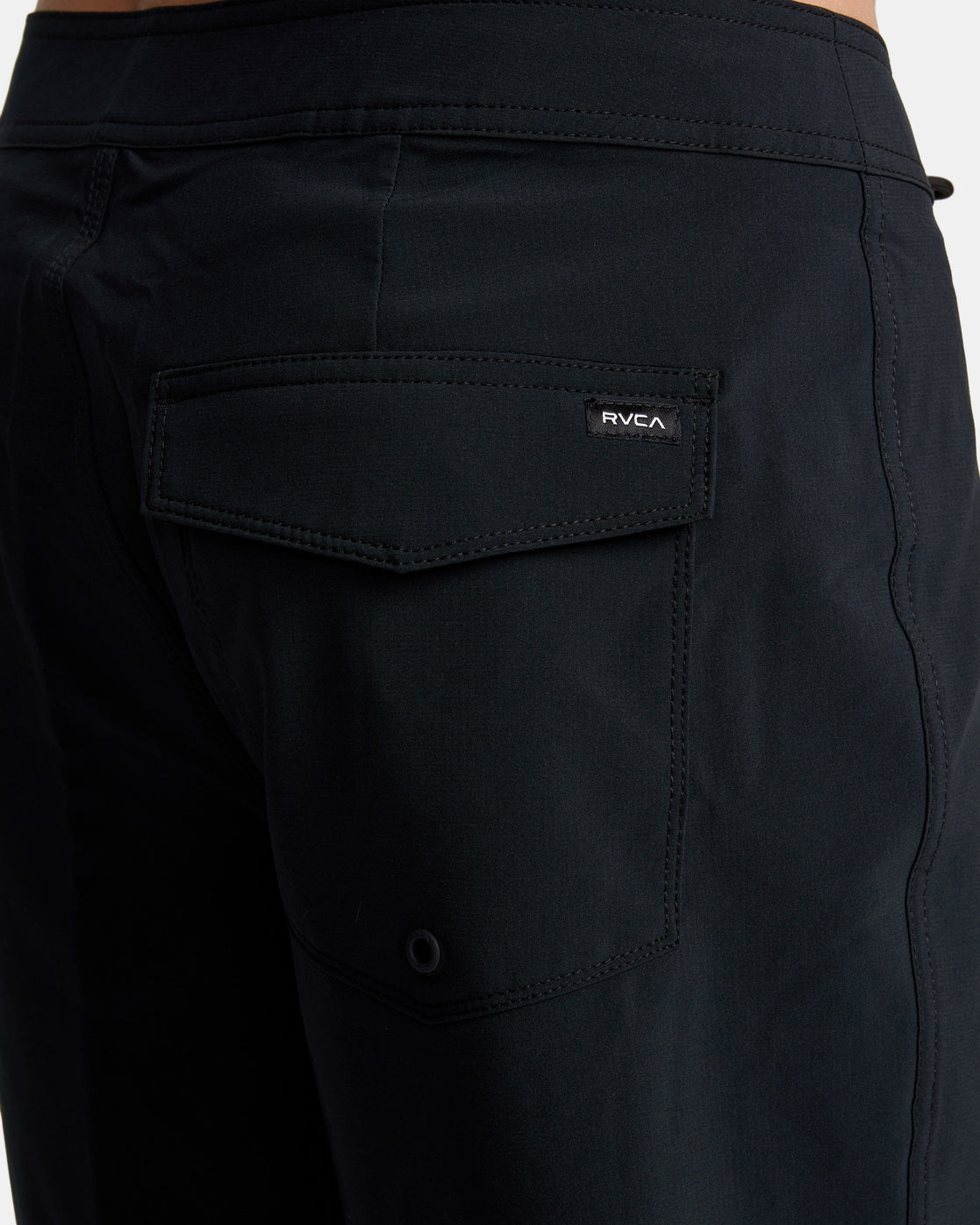 RVCA VA Solid Boardshorts 19&rdquo; BLACK