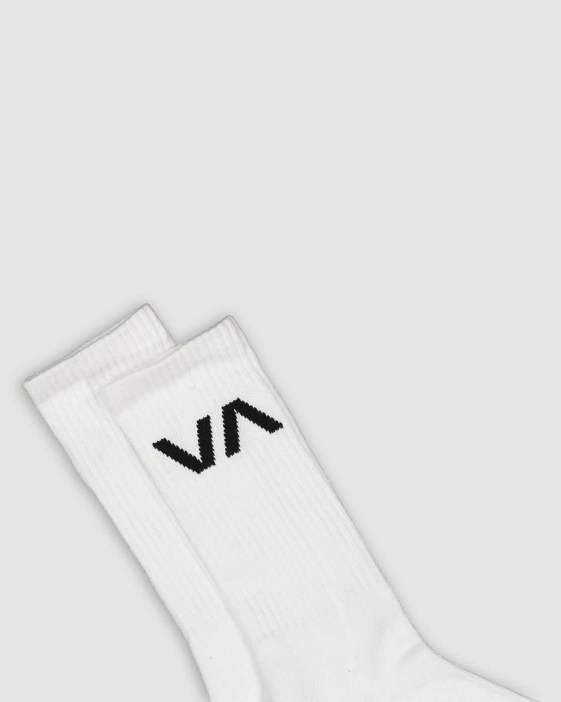 RVCA Va Sport Sock 5 Pack WHITE