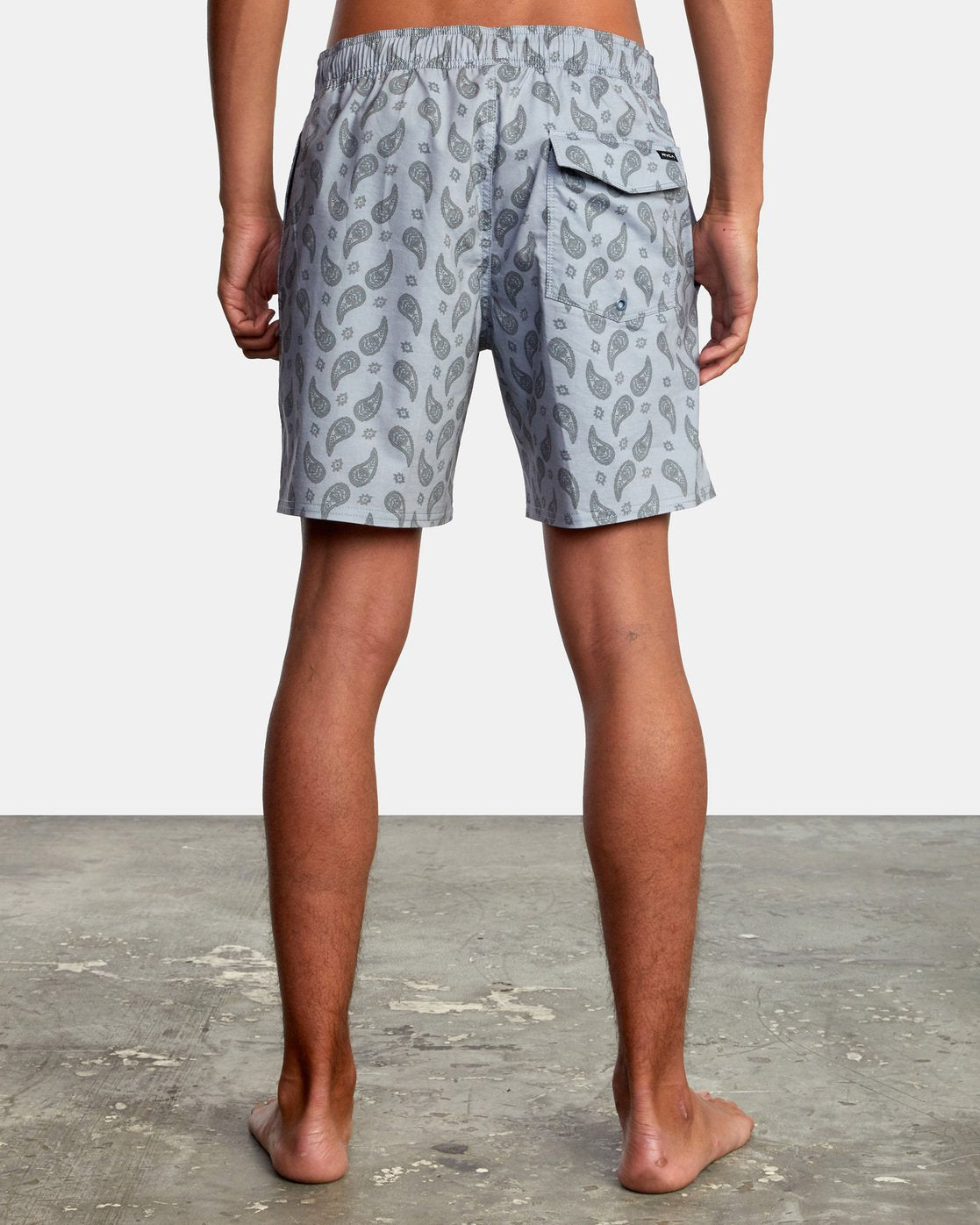 RVCA Vaisley Elastic Boardshorts 17" BLUE