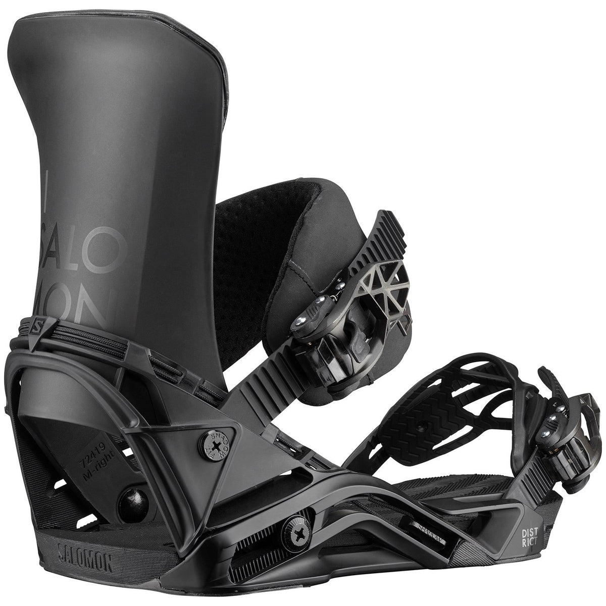 Salomon District Snowboard Binding 2020 Black